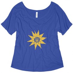 Ladies Flowy Slouchy Tee