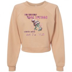 Women's Raglan Pullover Fleece