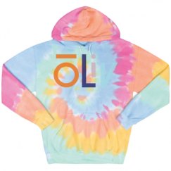 Unisex Tie-Dye Fleece Hoodie