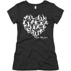 Ladies Slim Fit Super Soft Triblend Tee