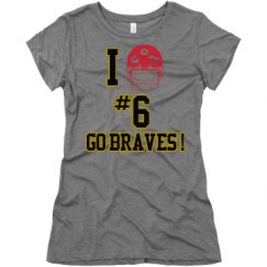 Ladies Slim Fit Super Soft Triblend Tee