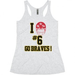 Ladies Slim Fit Super Soft Racerback Triblend Tank