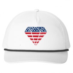 Snapback Five-Panel Rope Hat