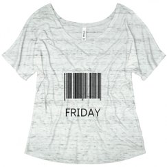 Ladies Flowy Slouchy Tee