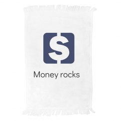 money rocks towel
