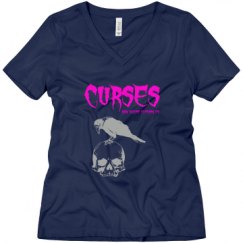 Ladies Relaxed Fit V-Neck Tee