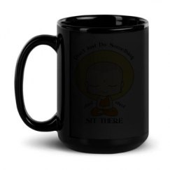15oz Black Glossy Mug