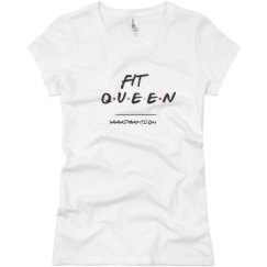 Ladies Slim Fit Basic Promo Jersey Tee