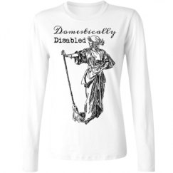 Ladies Relaxed Fit Basic Long Sleeve Tee