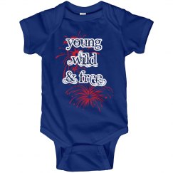 Young, Wild, & Free Onesie