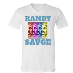 Unisex V-Neck Jersey Tee