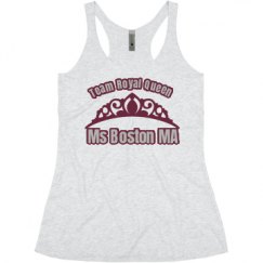 Ladies Slim Fit Super Soft Racerback Triblend Tank