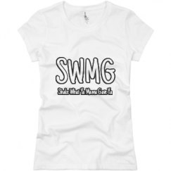 Ladies Slim Fit Basic Promo Jersey Tee