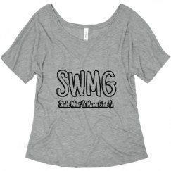 Ladies Flowy Slouchy Tee