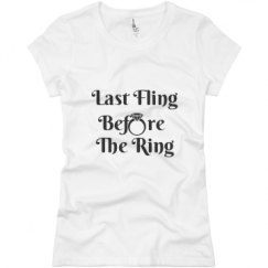 Ladies Slim Fit Basic Promo Jersey Tee