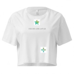 Ladies Festival Cali Crop Top Tee