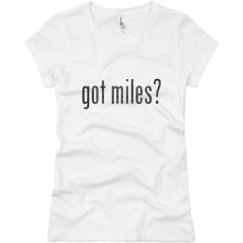 Ladies Slim Fit Basic Promo Jersey Tee