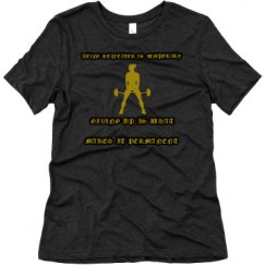 Ladies Relaxed Fit Super Soft Triblend Tee