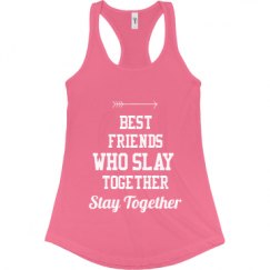 Ladies Slim Fit Racerback Tank Top