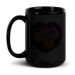 15oz Black Glossy Mug
