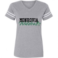 Ladies Relaxed Fit Vintage Sports Tee