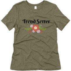 Ladies Relaxed Fit Super Soft Triblend Tee