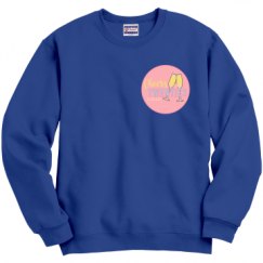 Unisex Film and Foil Crewneck Sweatshirt