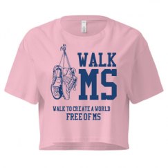 Ladies Festival Cali Crop Top Tee