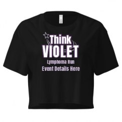 Ladies Festival Cali Crop Top Tee