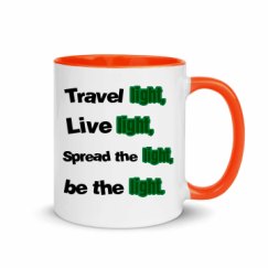 11oz Ceramic Mug with Color Inside