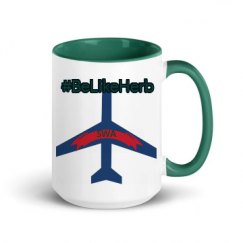 15oz Ceramic Mug with Color Inside