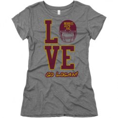 Ladies Slim Fit Super Soft Triblend Tee