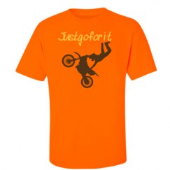 Unisex Ultra Cotton Safety Neon Crewneck Tee