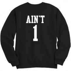 Unisex Film and Foil Crewneck Sweatshirt