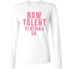 Ladies Relaxed Fit Basic Long Sleeve Tee