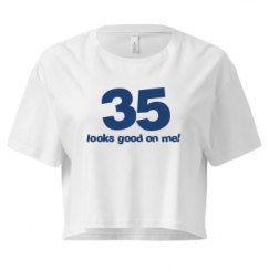 Ladies Festival Cali Crop Top Tee