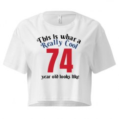 Ladies Festival Cali Crop Top Tee