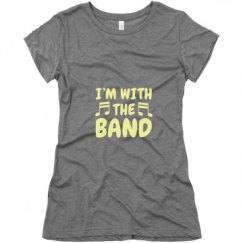 Ladies Slim Fit Super Soft Triblend Tee