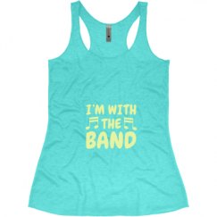 Ladies Slim Fit Super Soft Racerback Triblend Tank