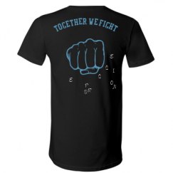 Unisex V-Neck Jersey Tee