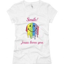 Smile Jesus top