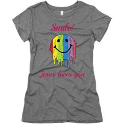 Ladies Slim Fit Super Soft Triblend Tee
