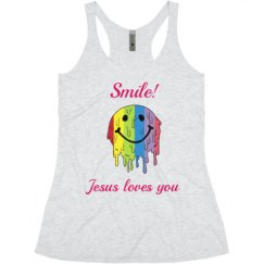 Ladies Slim Fit Super Soft Racerback Triblend Tank