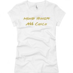 Ladies Slim Fit Basic Promo Jersey Tee