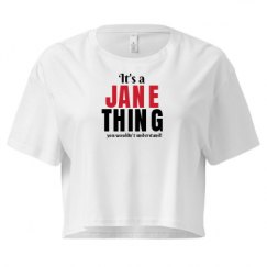 Ladies Festival Cali Crop Top Tee