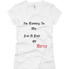 Ladies Slim Fit Basic Promo Jersey Tee
