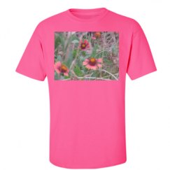 Unisex Ultra Cotton Safety Neon Crewneck Tee