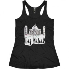 Ladies Slim Fit Super Soft Racerback Triblend Tank