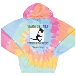 Unisex Tie-Dye Fleece Hoodie
