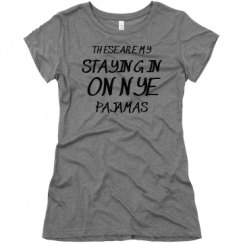 Ladies Slim Fit Super Soft Triblend Tee